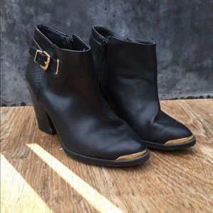 Black Ankle Booties